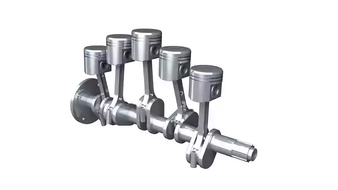 5 Cylinder engine