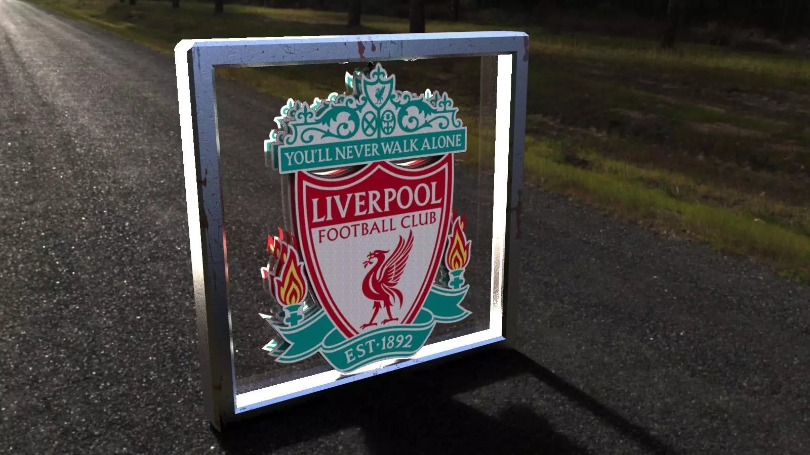 Liverpool Logo 3D model_0