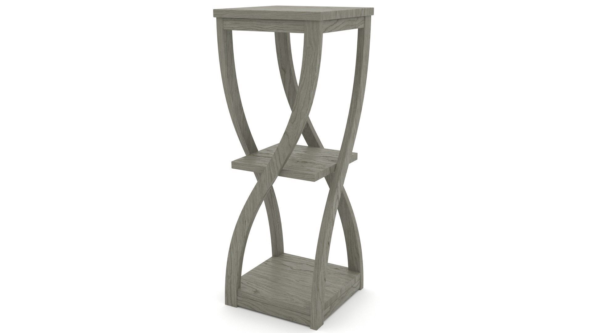 Gourglass Table - 3ds Max 3D model_17