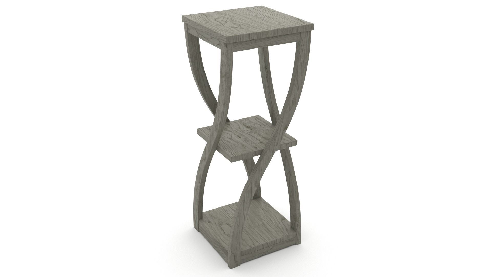 Gourglass Table - 3ds Max 3D model_12