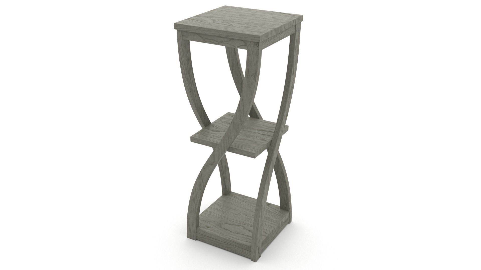 Gourglass Table - 3ds Max 3D model_11