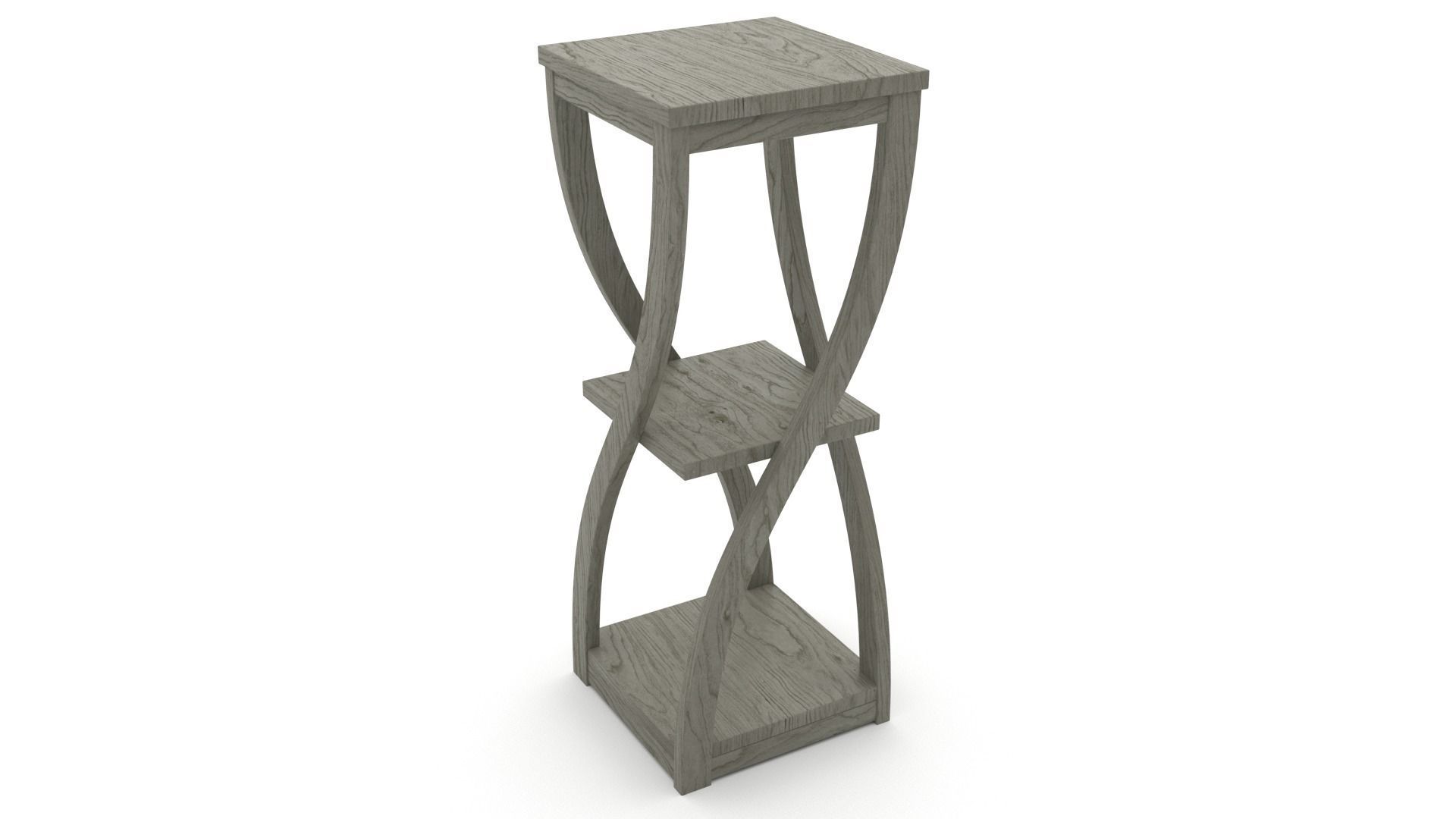 Gourglass Table - 3ds Max 3D model_6