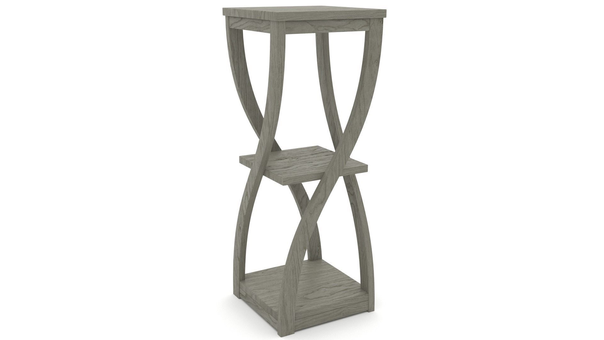 Gourglass Table - 3ds Max 3D model_21