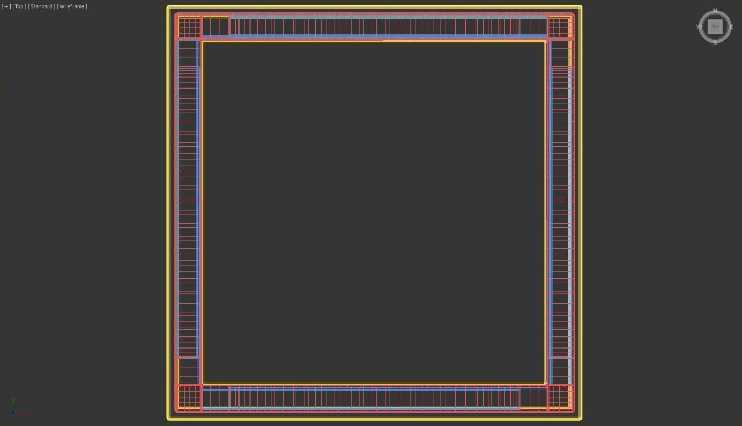 Gourglass Table - 3ds Max 3D model_30