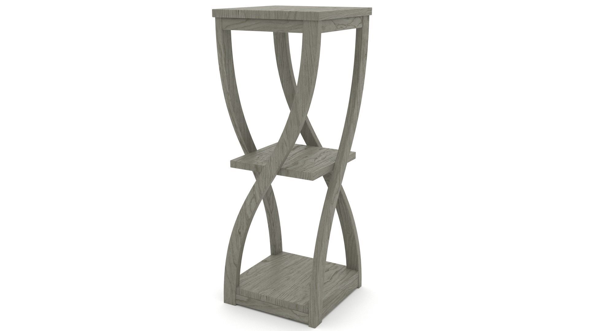 Gourglass Table - 3ds Max 3D model_20