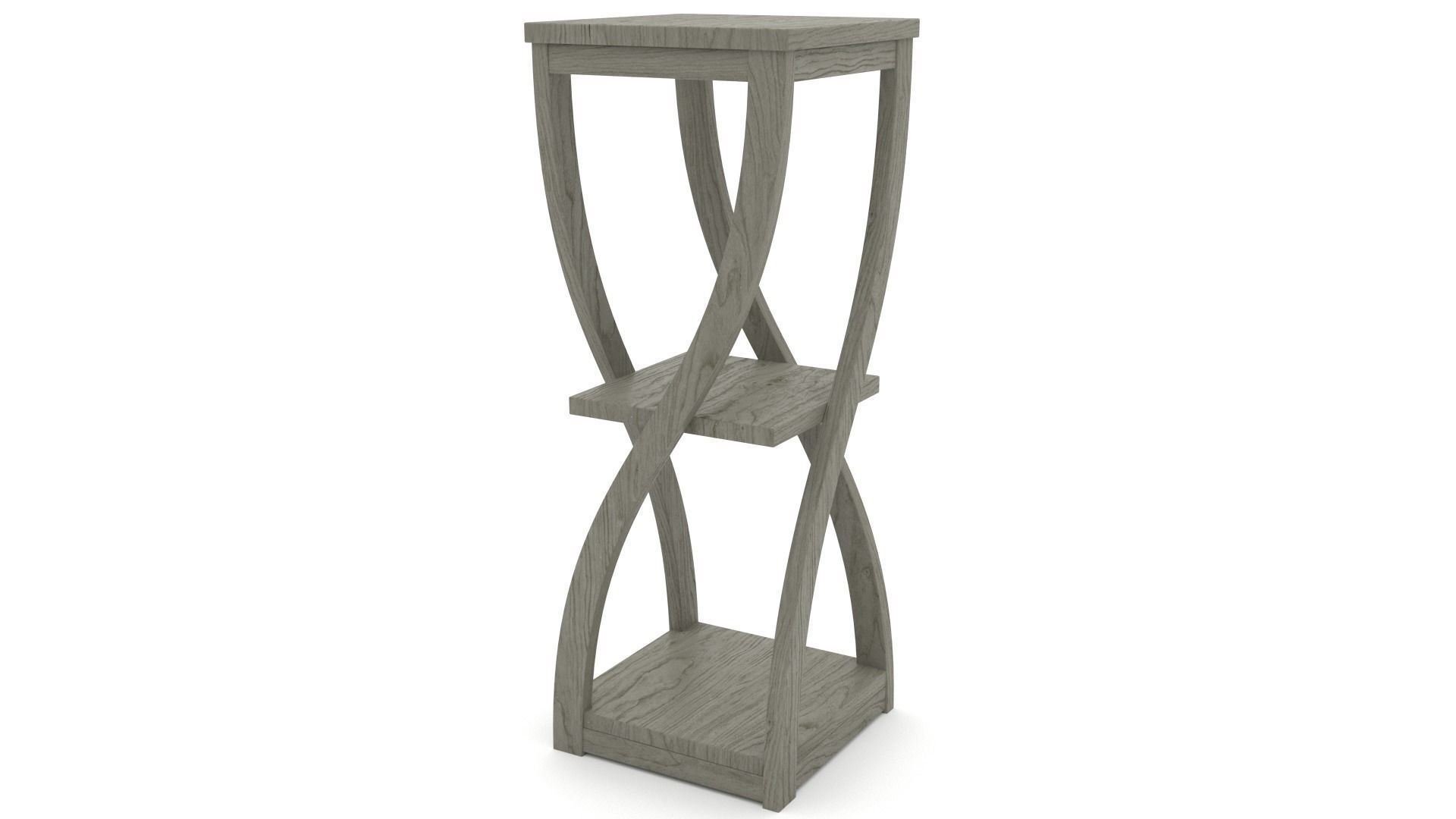 Gourglass Table - 3ds Max 3D model_14