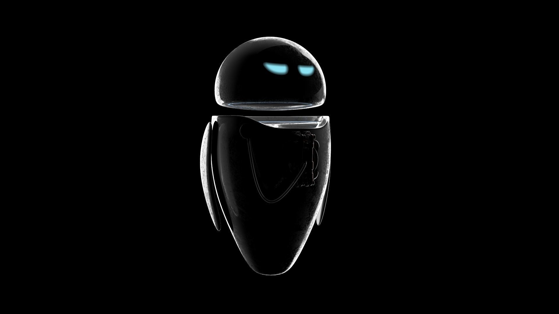 Eva Robot 3D model_3