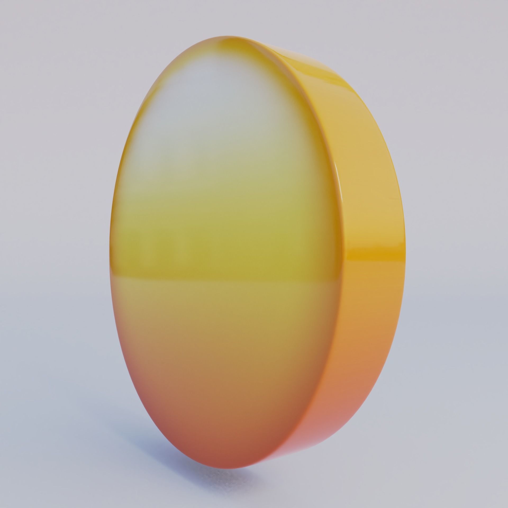 Winking Face 3D Emoji Low-poly 3D model_4