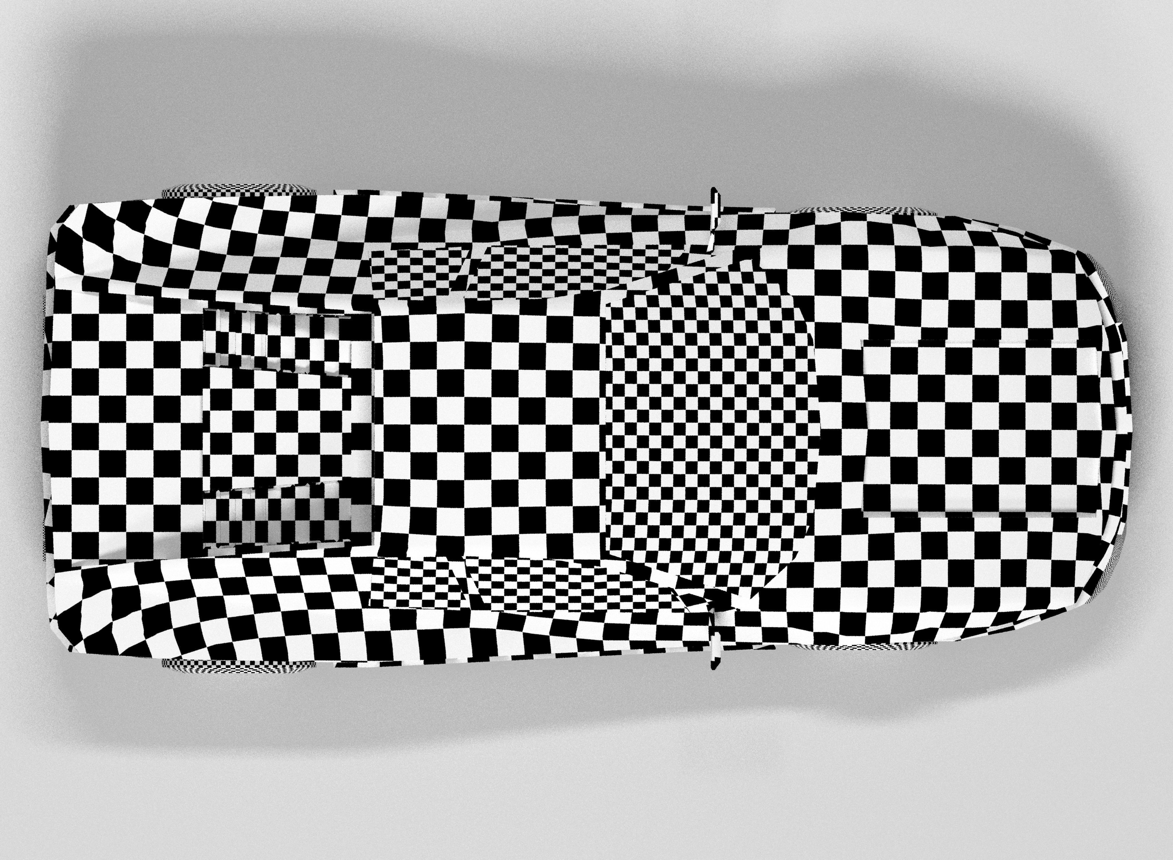 Ferrari sports car Low-poly 3D model_16