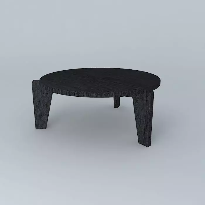 Pedestal Netherlands Jean Prouvé 1944 Free 3D model
