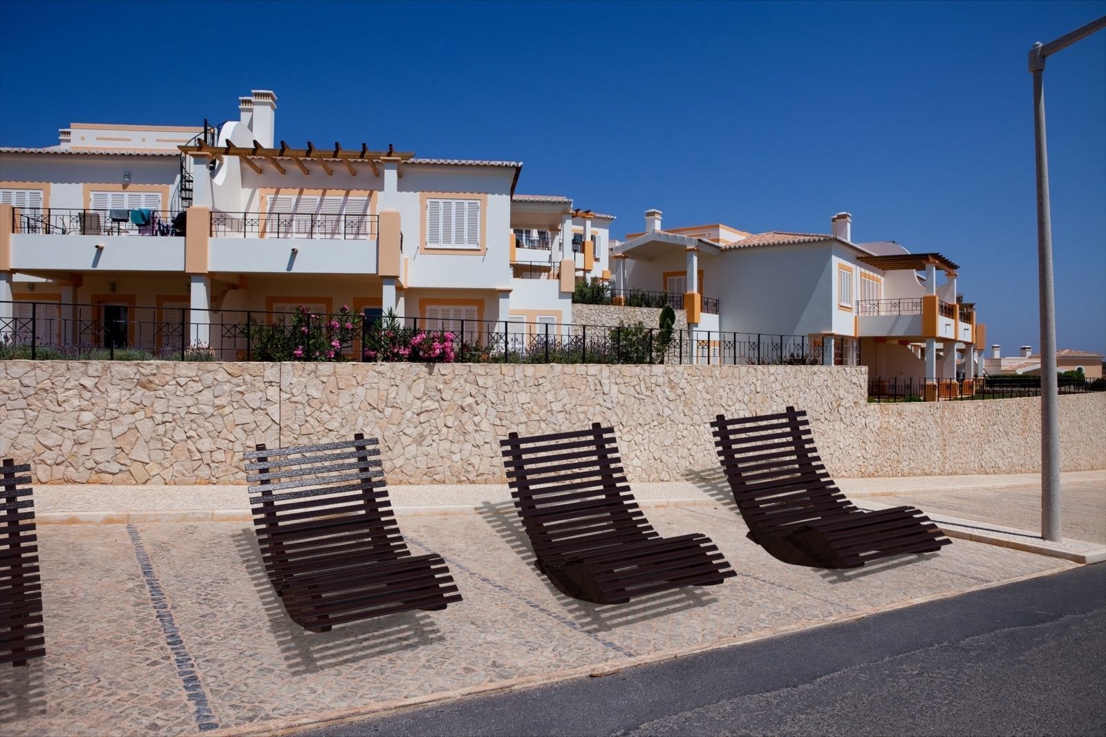 Modern rocking lounge chair 3D model_5