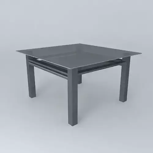 Square Table Aluminio