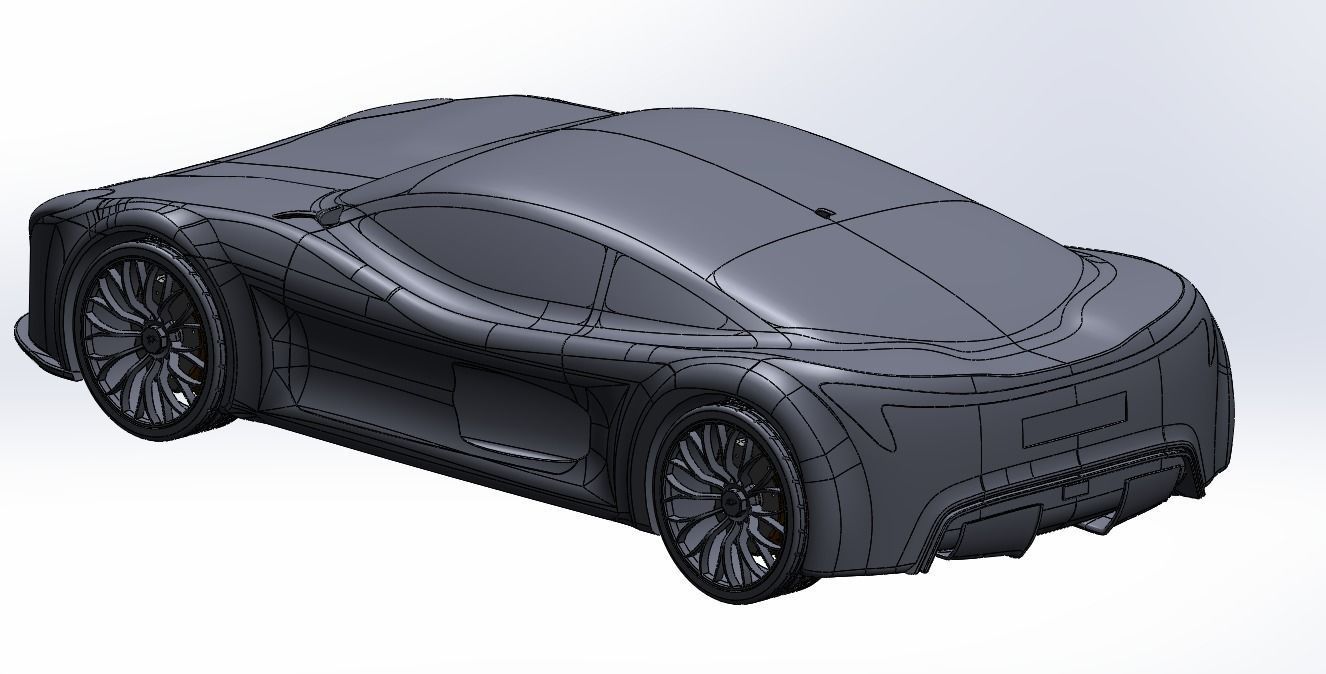 Super Car  3D model_12