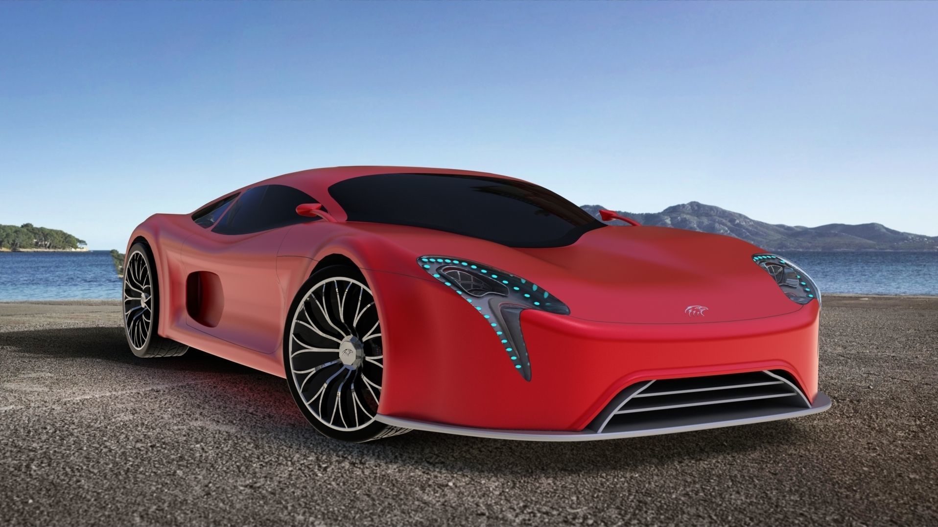 Super Car  3D model_7