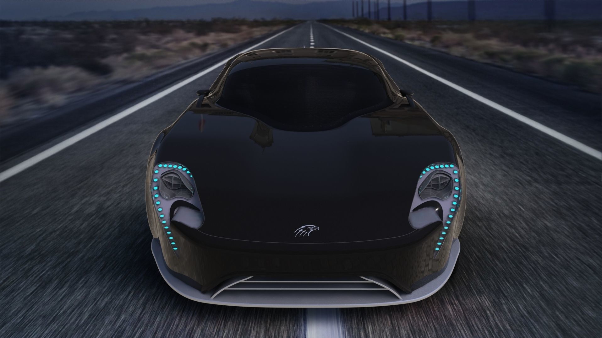 Super Car  3D model_5