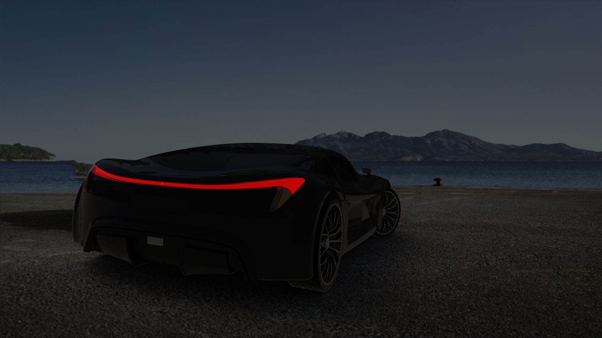 Super Car  3D model_3