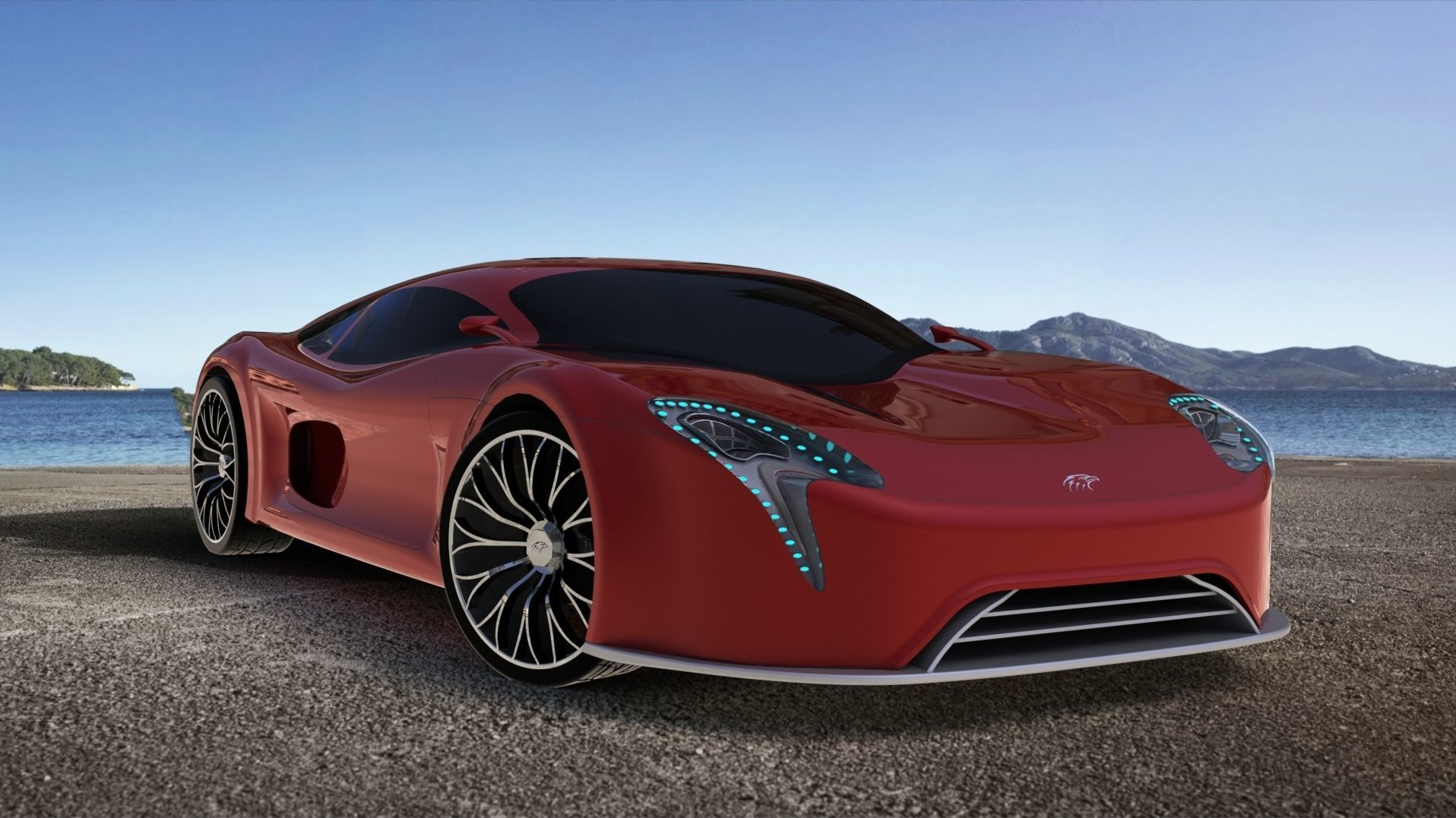 Super Car  3D model_10