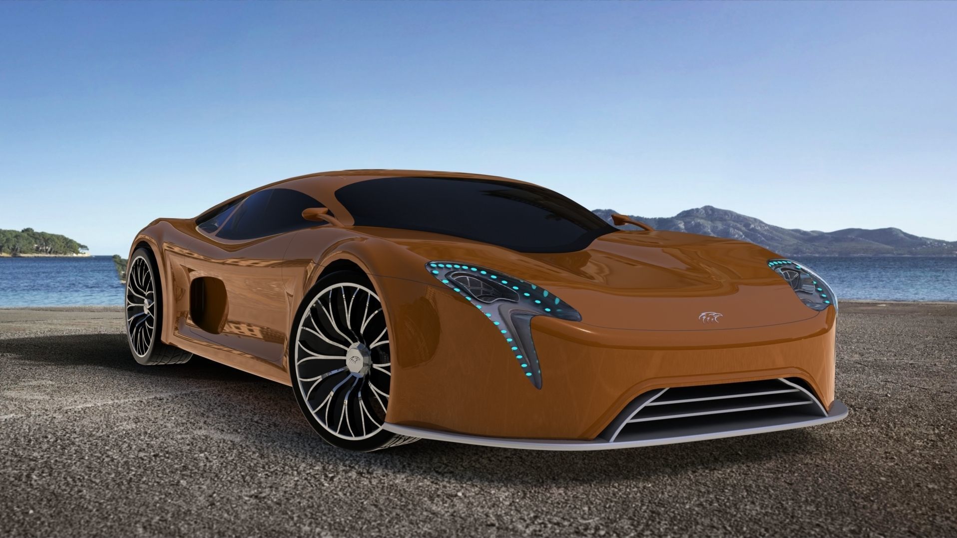 Super Car  3D model_9