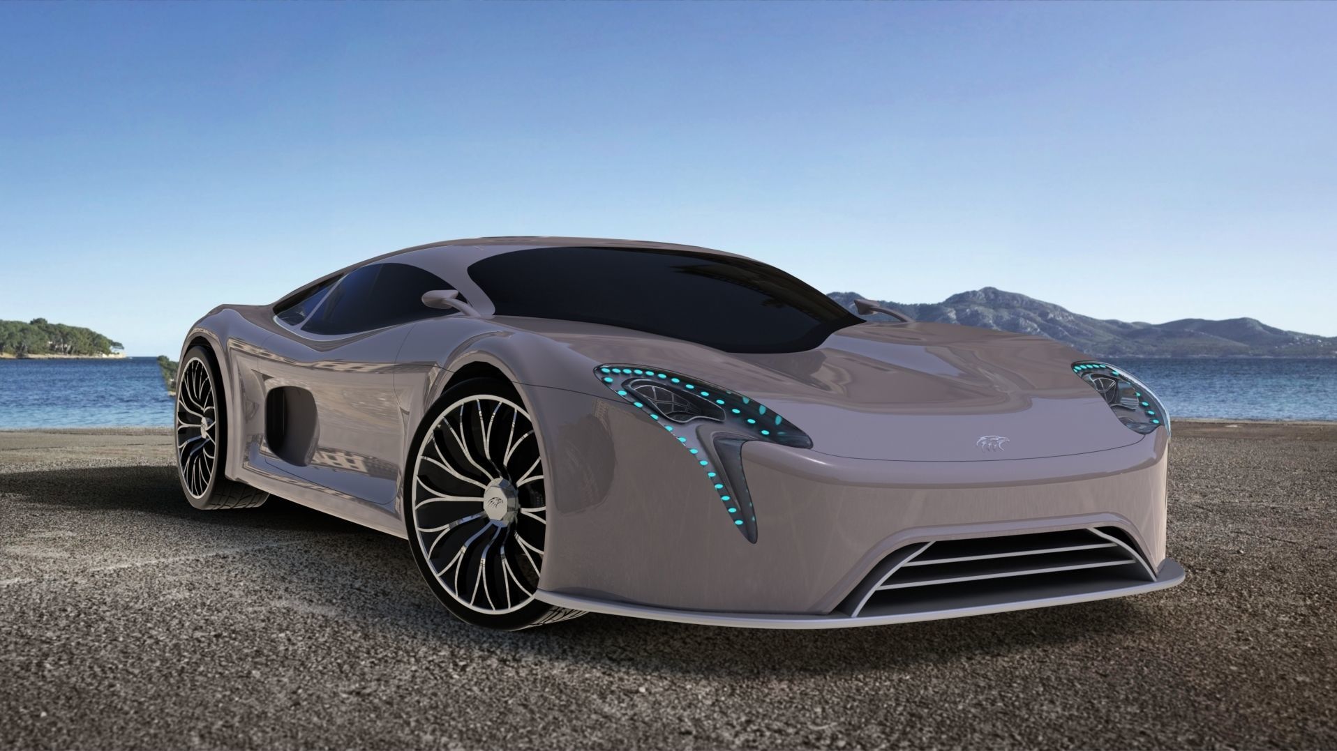 Super Car  3D model_8