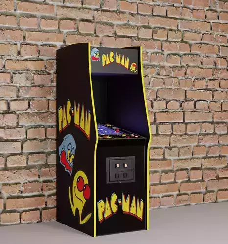 Arcade Machine - Pac-Man 3D model