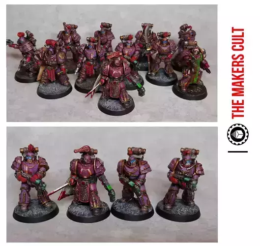Tempest Knights - Troops Kit Free 3D print model