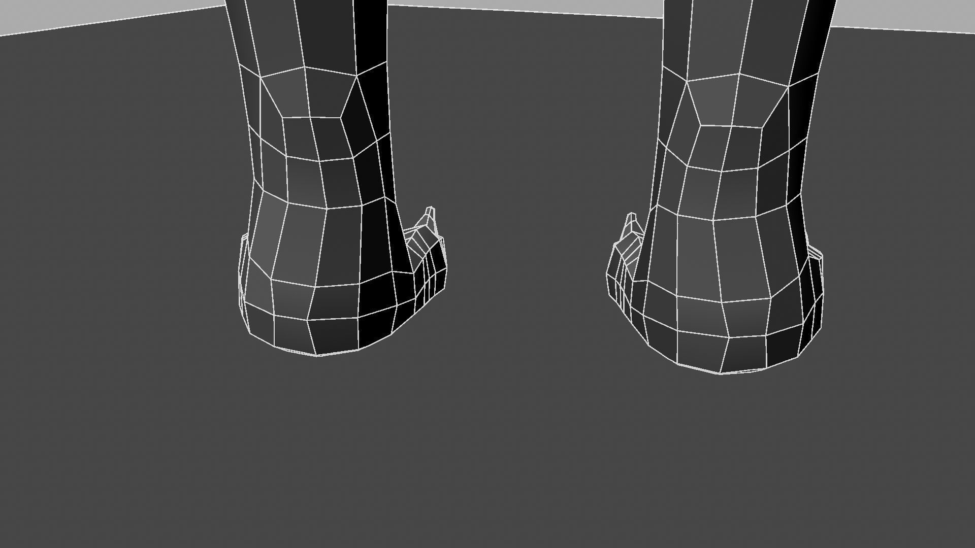 3D Cat with eyes 3D model_5