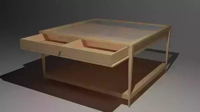 Table side with drawers