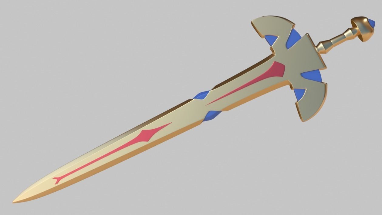 Pokemon sword 3D print model_5