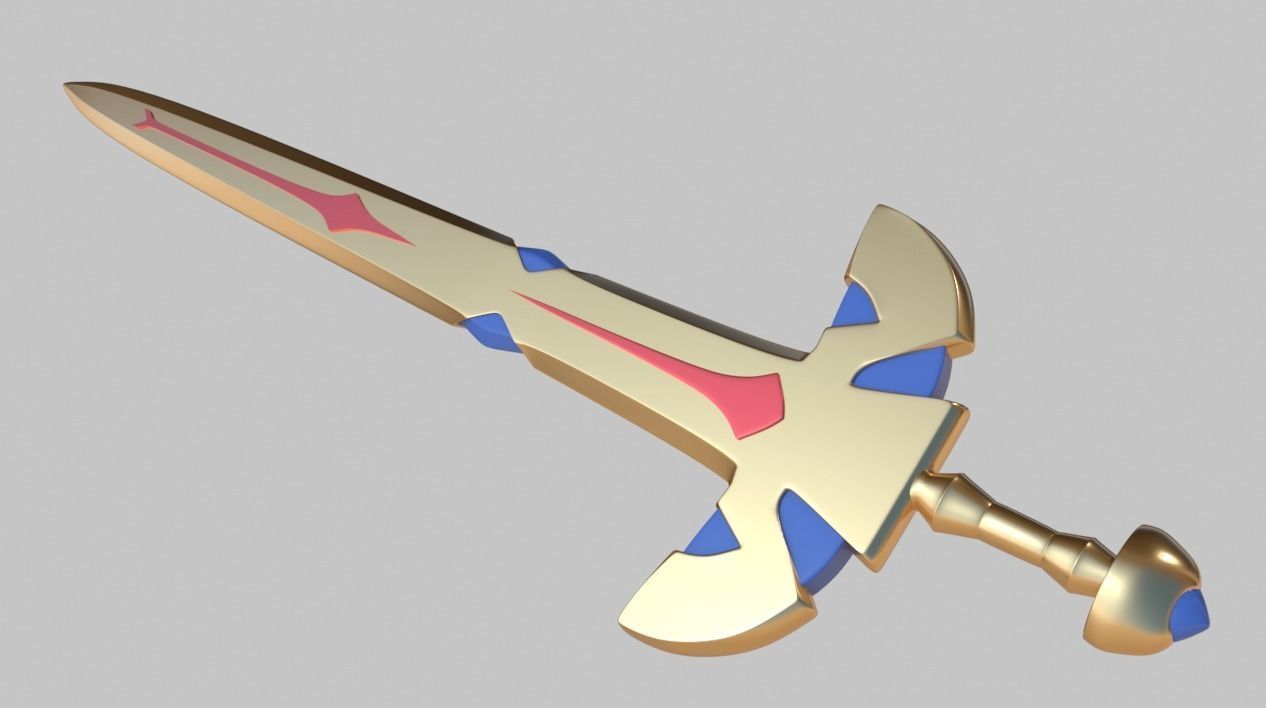 Pokemon sword 3D print model_4