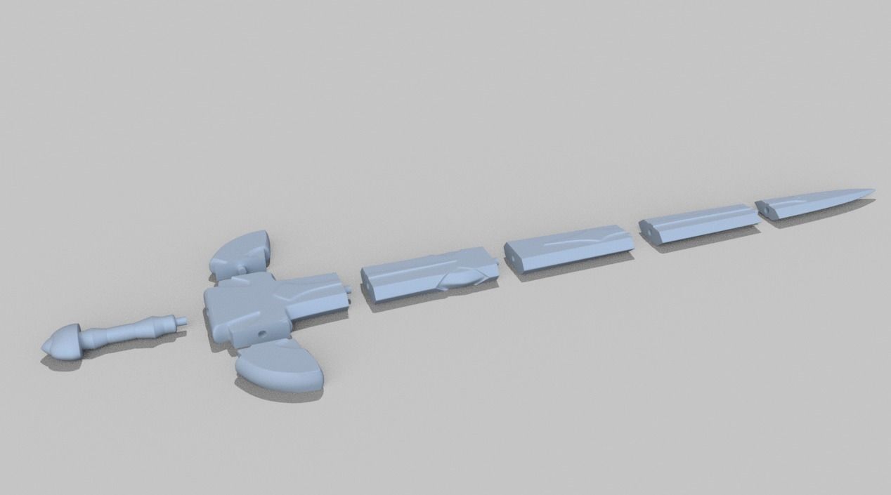 Pokemon sword 3D print model_9