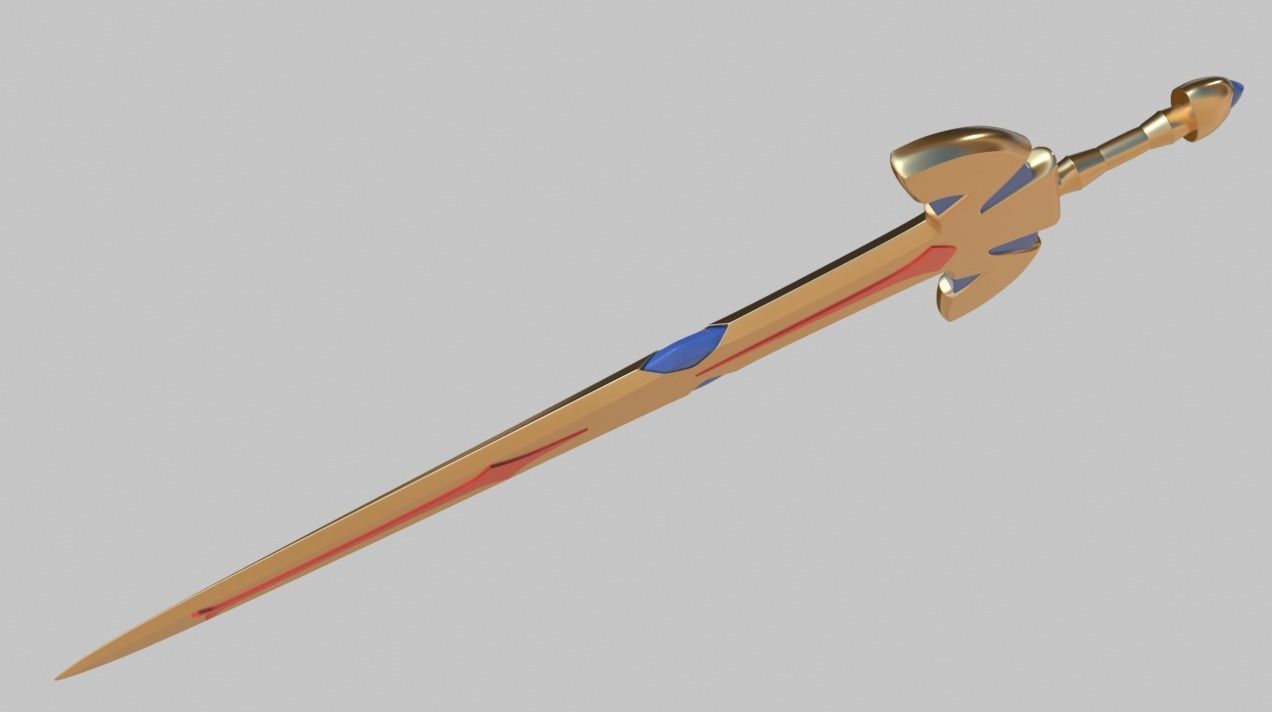 Pokemon sword 3D print model_6