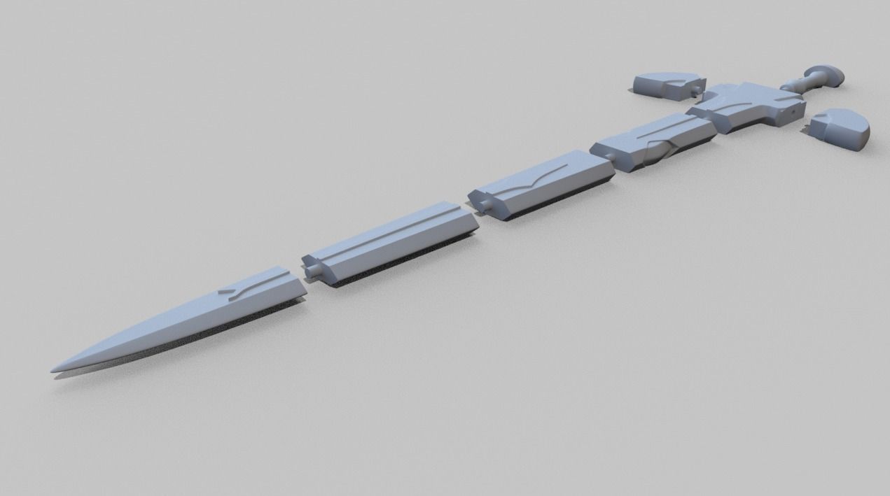 Pokemon sword 3D print model_12