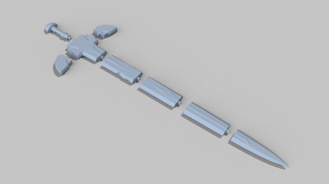 Pokemon sword 3D print model_11