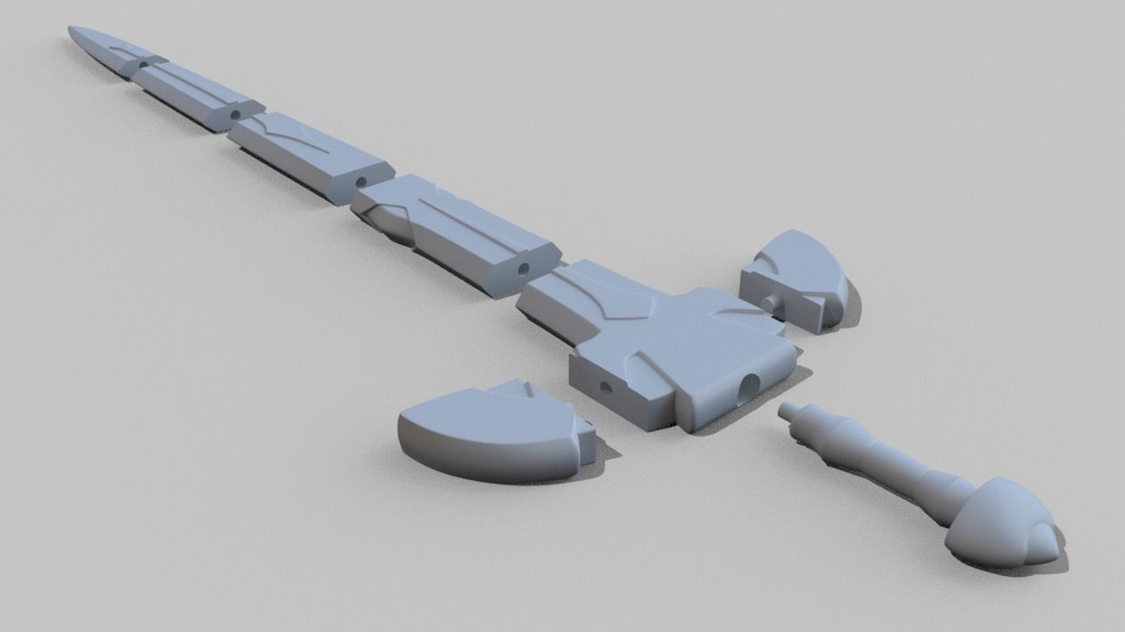 Pokemon sword 3D print model_8