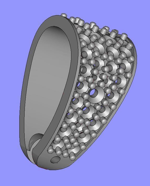 nike air jordan pendant 3D print model_5