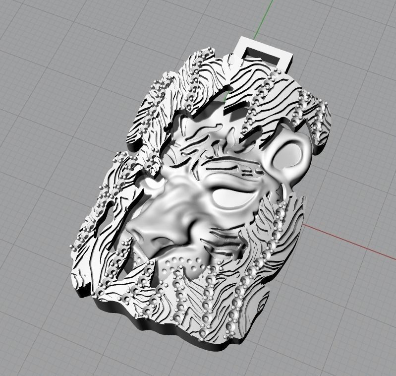 TIGRE-Tiger jungle 3D model_1