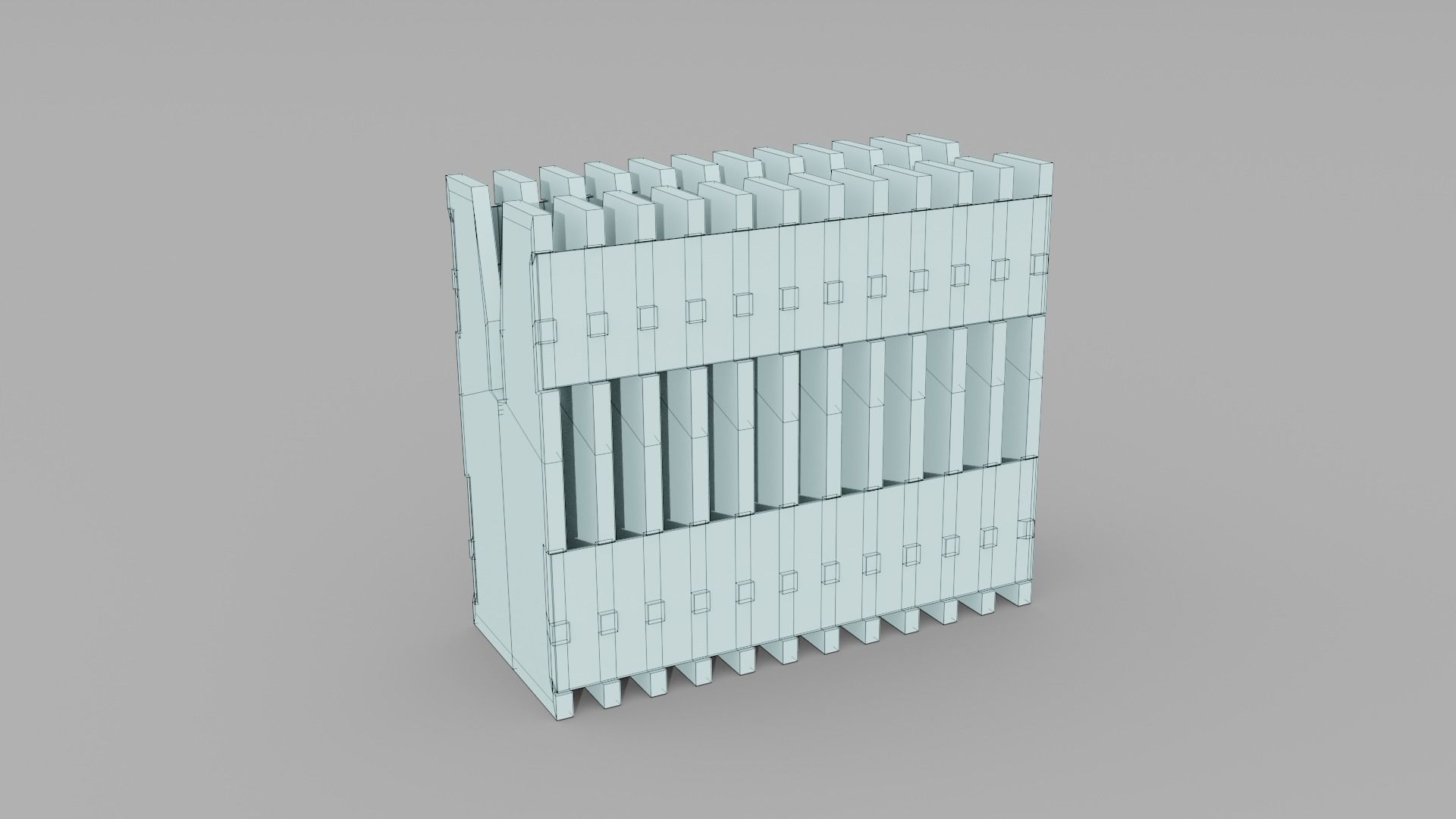 Electric switch automatic with fully detailed mechanism 3D model_39