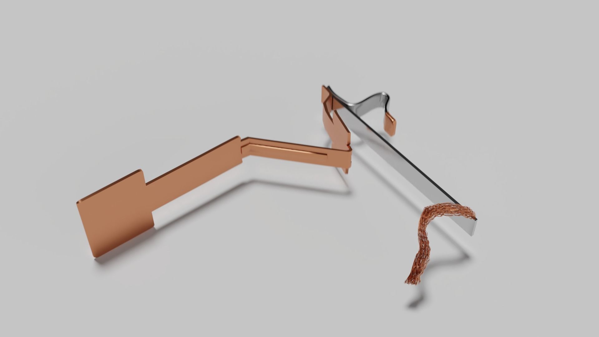 Electric switch automatic with fully detailed mechanism 3D model_23