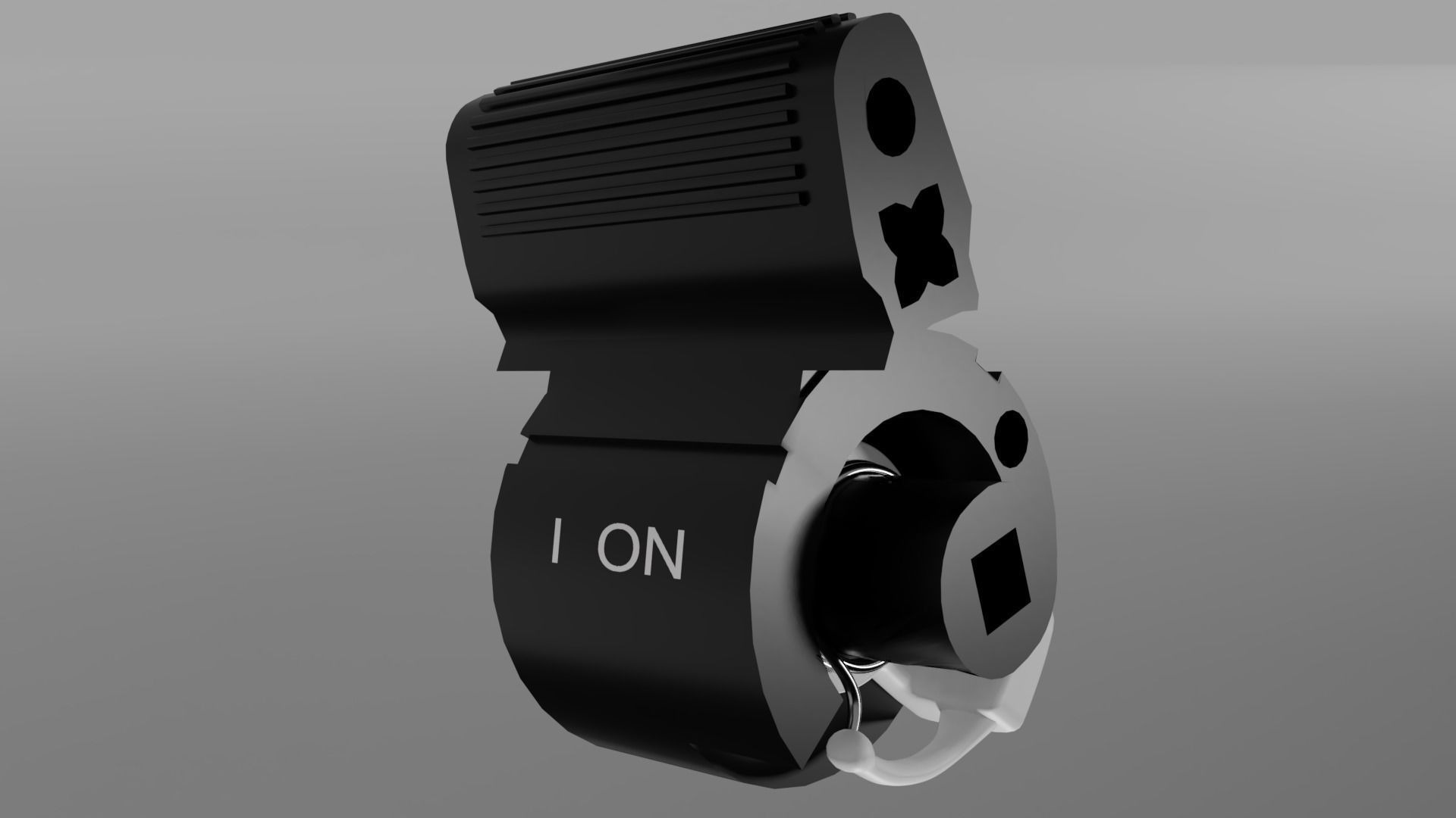 Electric switch automatic with fully detailed mechanism 3D model_18