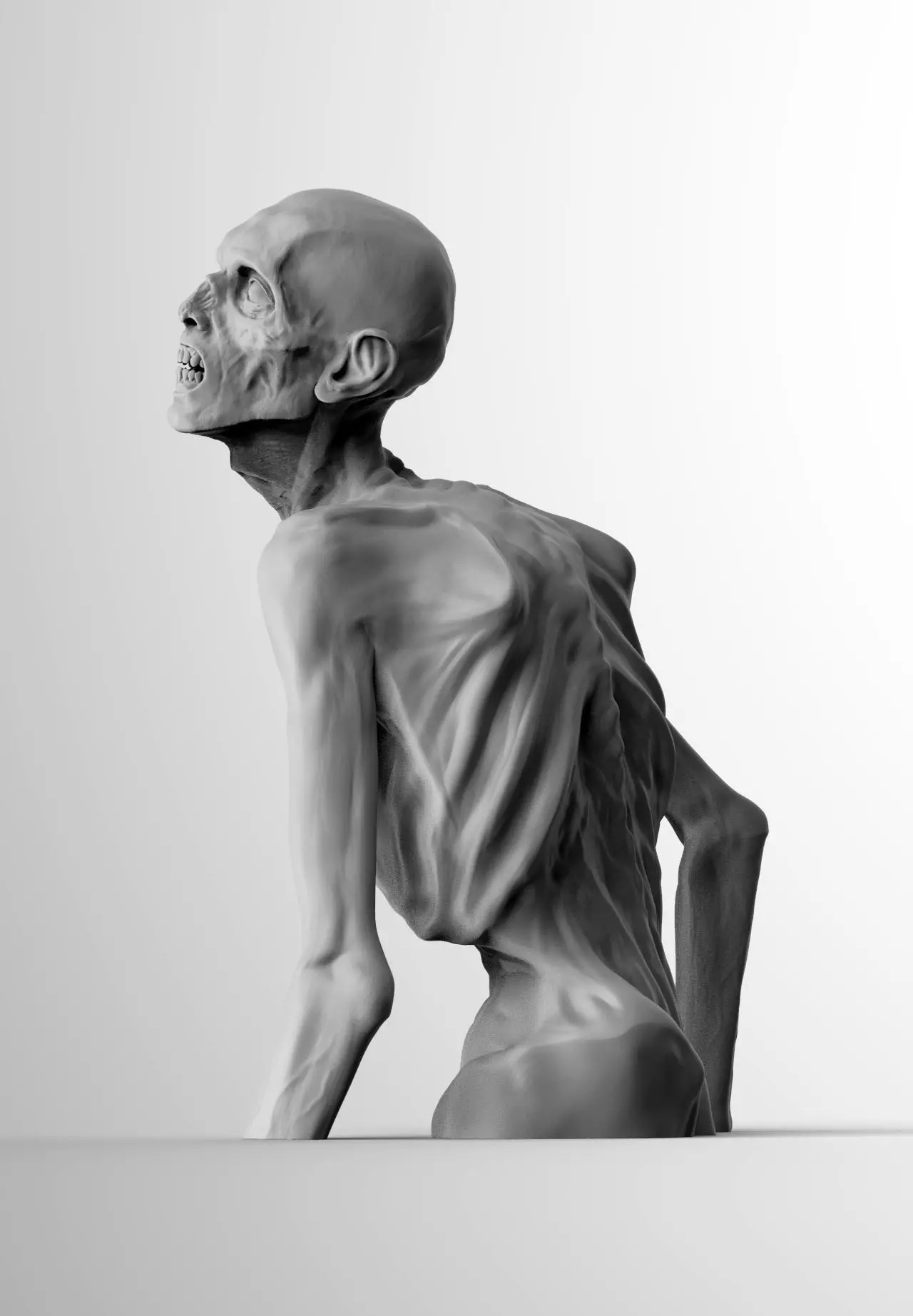 Zombie 3D print model_0