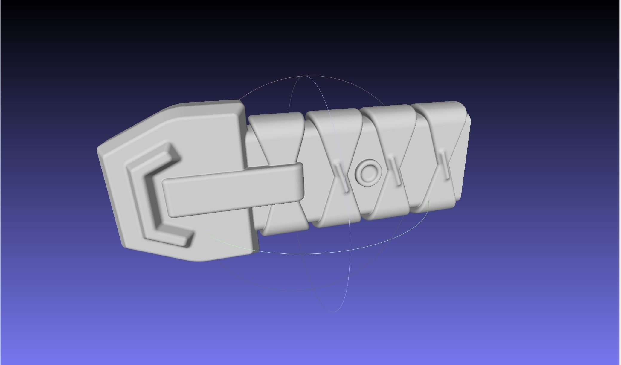 Overwatch Young Genji Dragonblade Sword And Sheath Assembly 3D print model_21