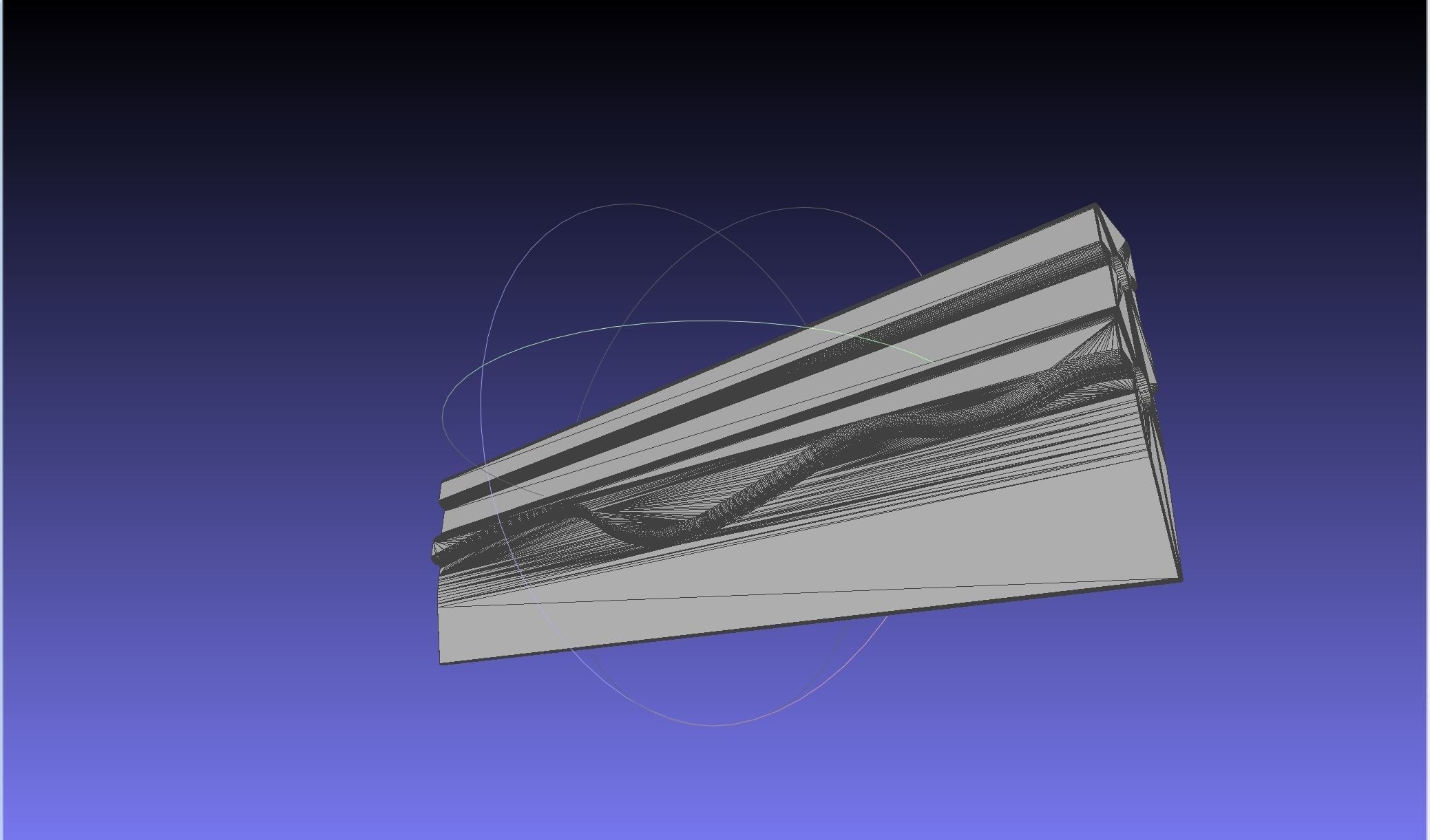 Overwatch Young Genji Dragonblade Sword And Sheath Assembly 3D print model_39
