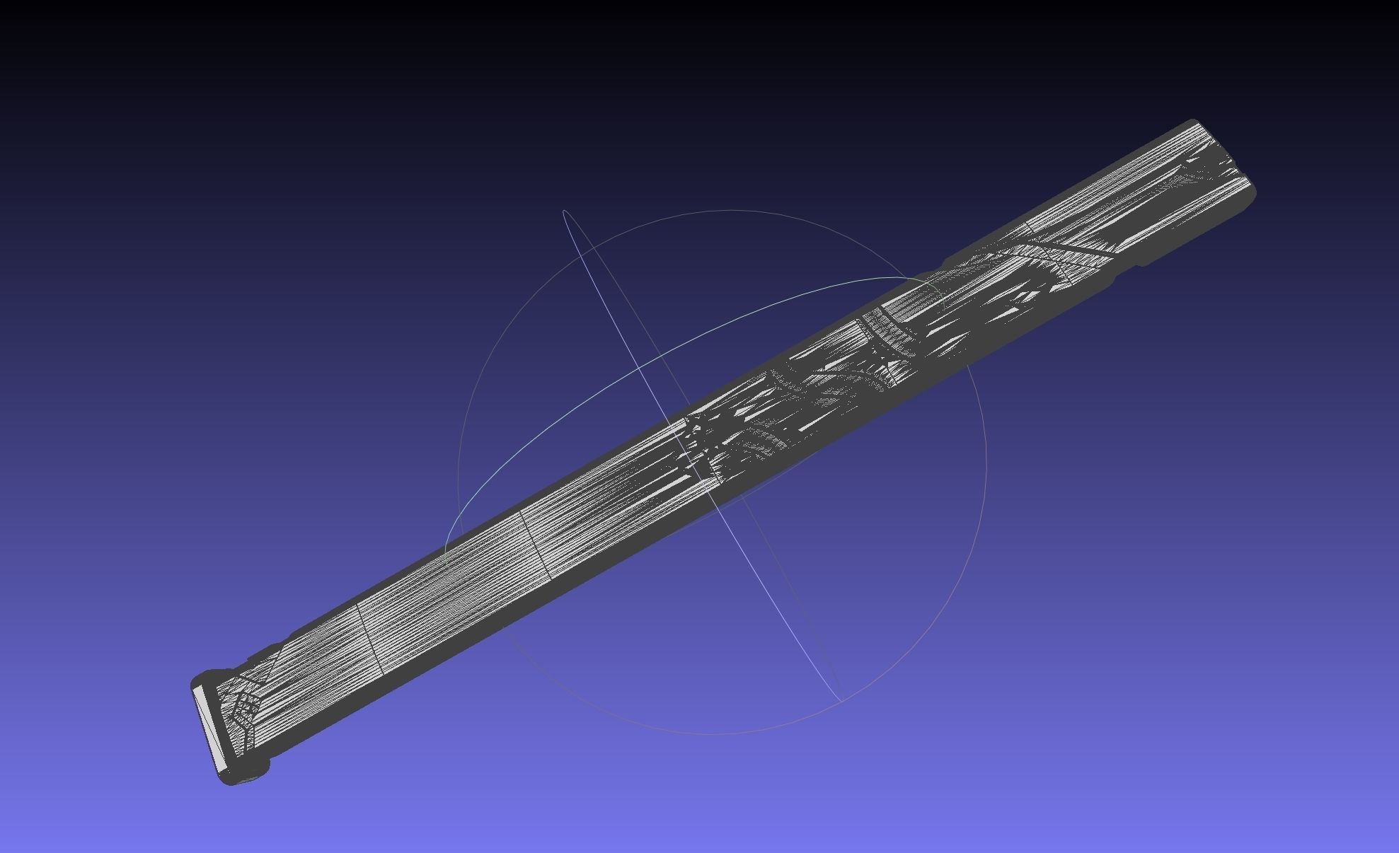 Overwatch Young Genji Dragonblade Sword And Sheath Assembly 3D print model_77