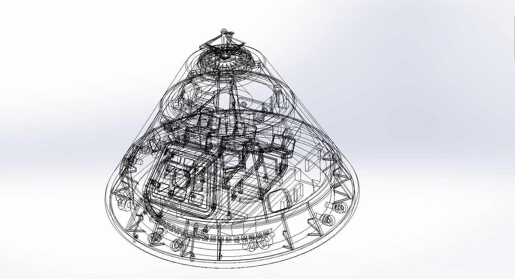 Apollo Command Module 3D model_13