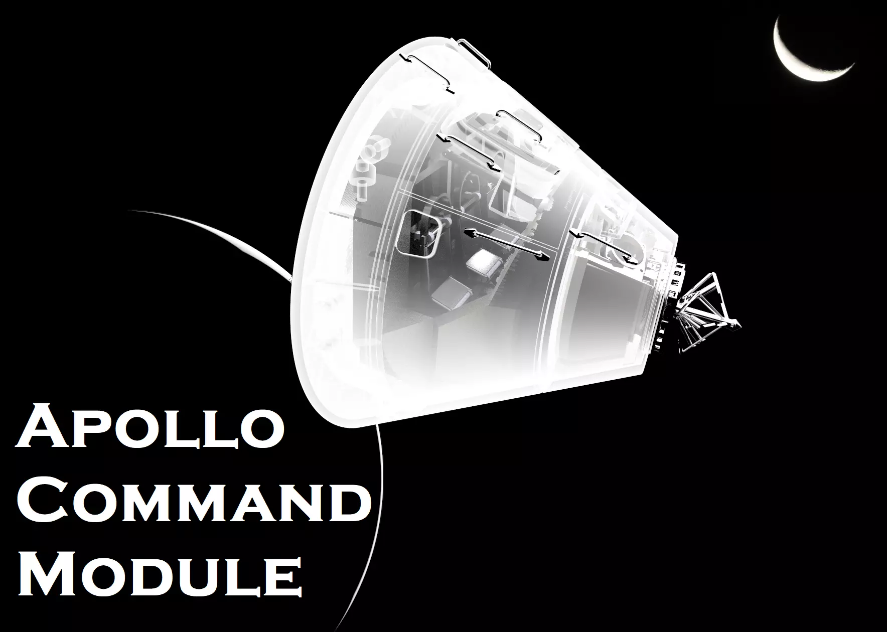 Apollo Command Module 3D model_0