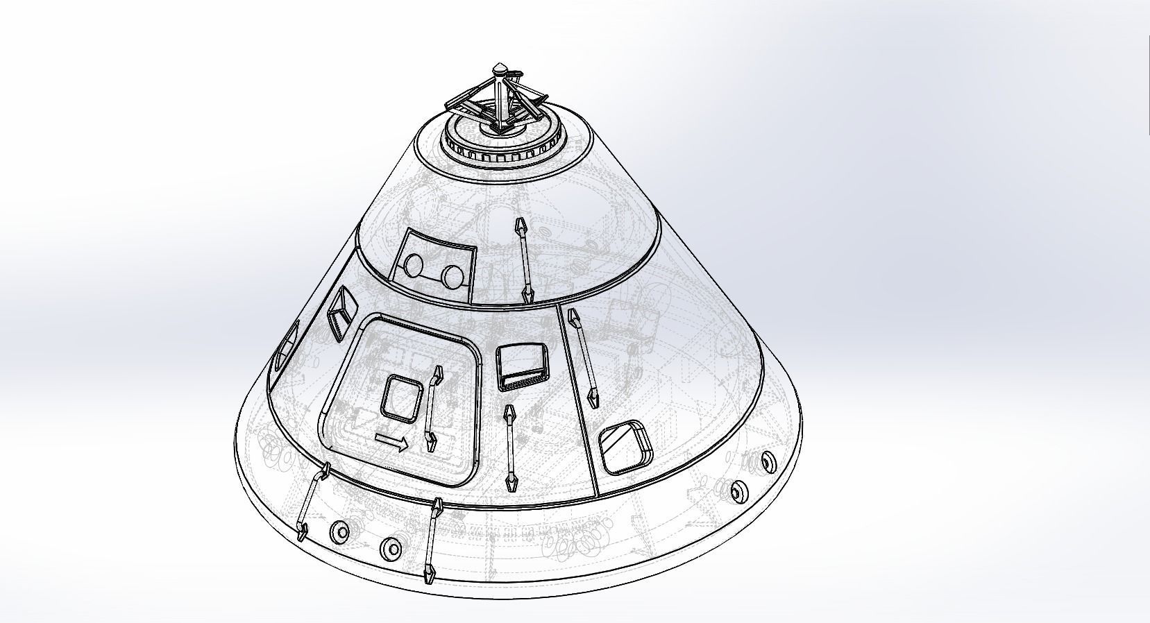 Apollo Command Module 3D model_12