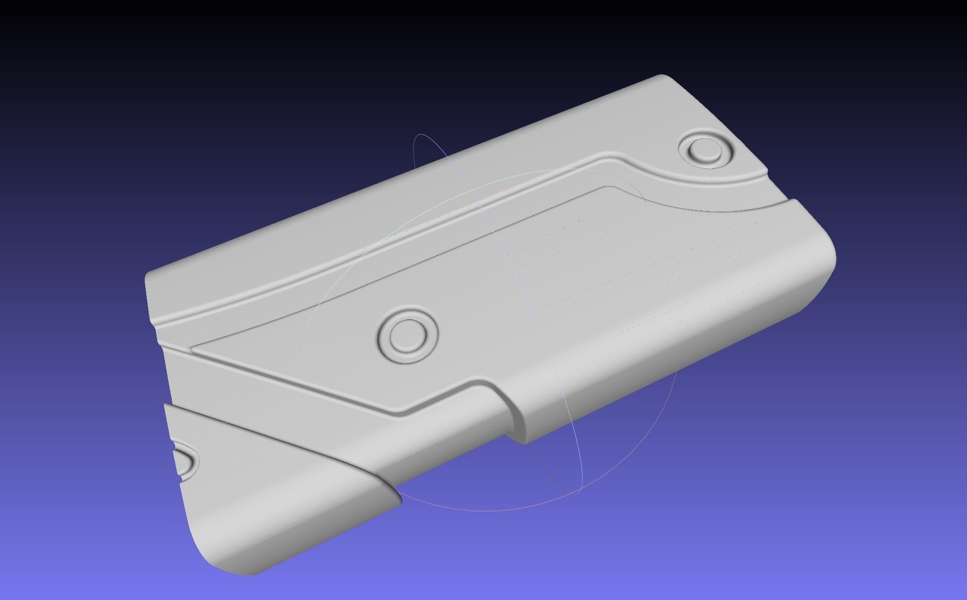 Overwatch Young Genji Wakizashi Shortsword And Sheath 3D print model_12