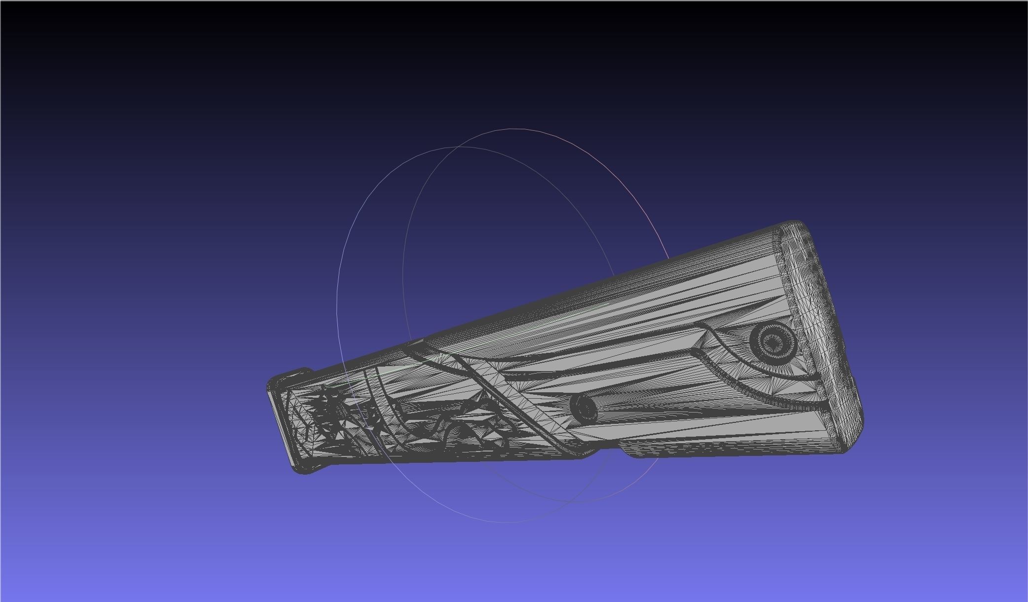 Overwatch Young Genji Wakizashi Shortsword And Sheath 3D print model_34