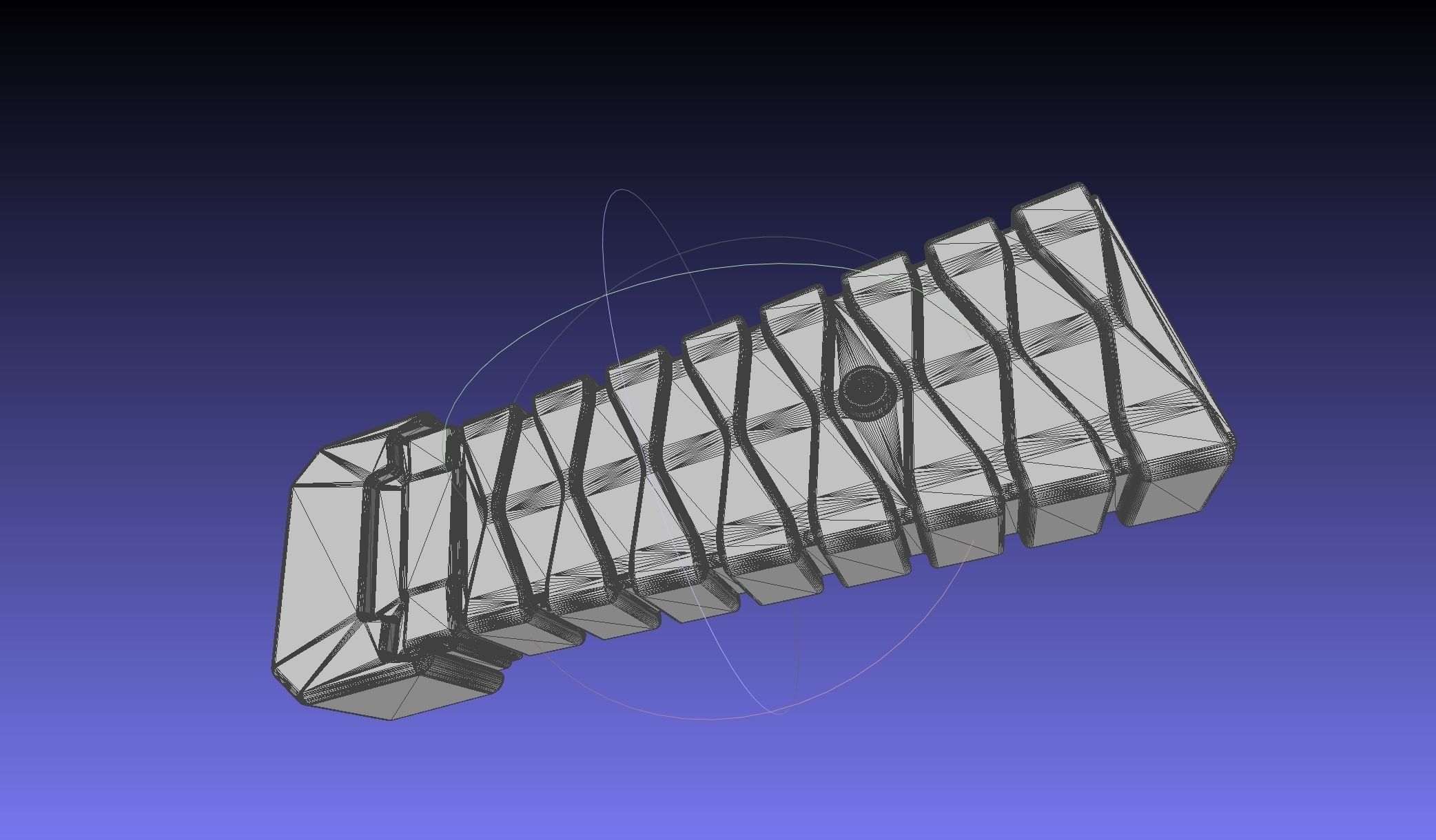 Overwatch Young Genji Wakizashi Shortsword And Sheath 3D print model_19