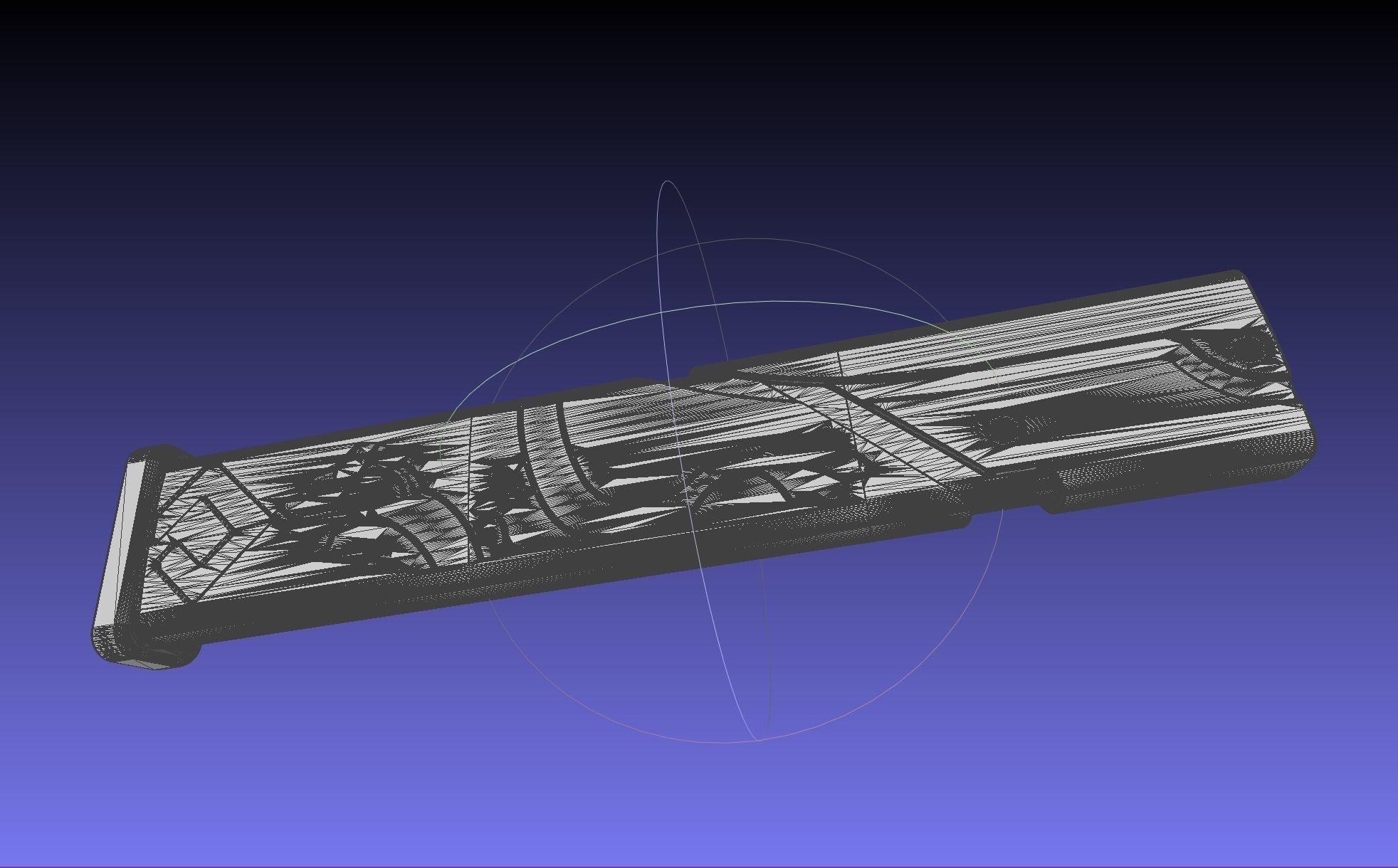 Overwatch Young Genji Wakizashi Shortsword And Sheath 3D print model_15